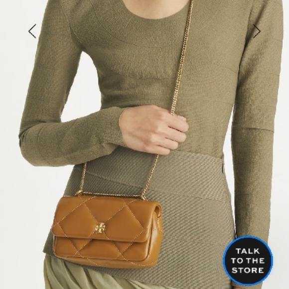 Tory Burch MINI KIRA DIAMOND QUILT FLAP BAG - Picture 2 of 7